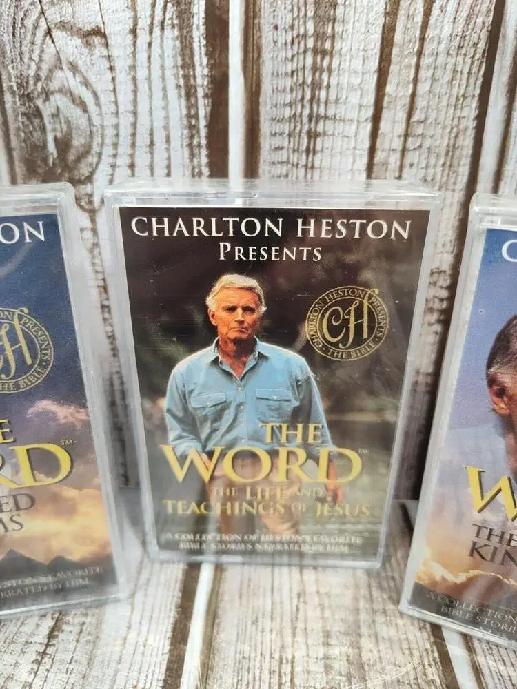 Charlton Heston presents The Word Selected Psalms The story of King David set 3 - Picture 3 of 9